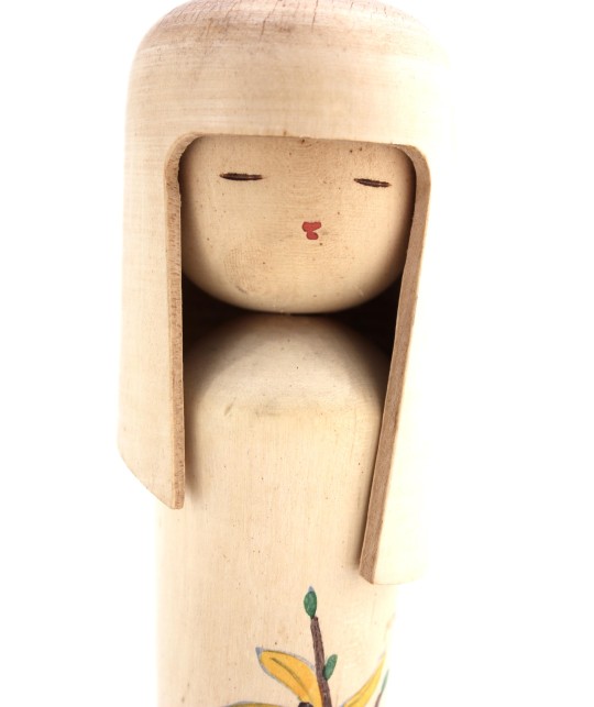 Kokeshi sosaku vintage par Muhitsu Miyajima