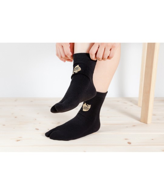 Chaussette Tabi - Seabream Black
