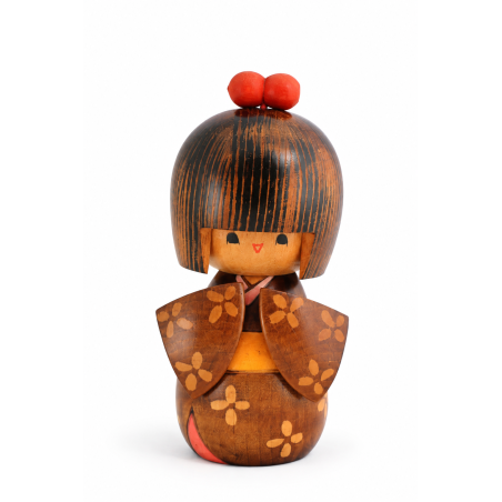 Kokeshi sosaku vintage par Tomyo Ishida