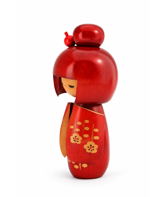 Kokeshi sosaku vintage par Miyashita Hajime
