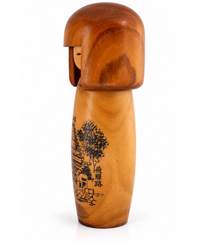 Kokeshi sosaku vintage par Usaburo