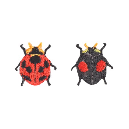 Patch brodé Coccinelle