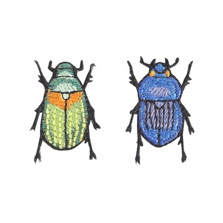 patch autocollant Cétoine Doré