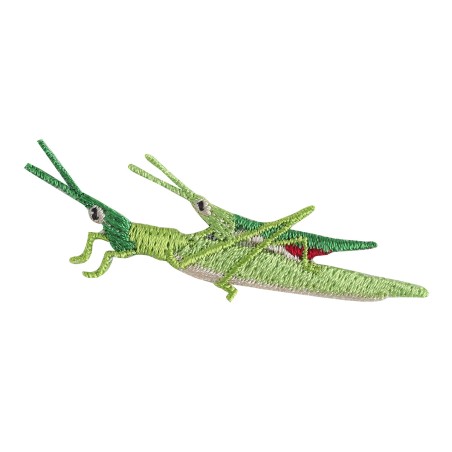 Patch Brodé Sauterelle
