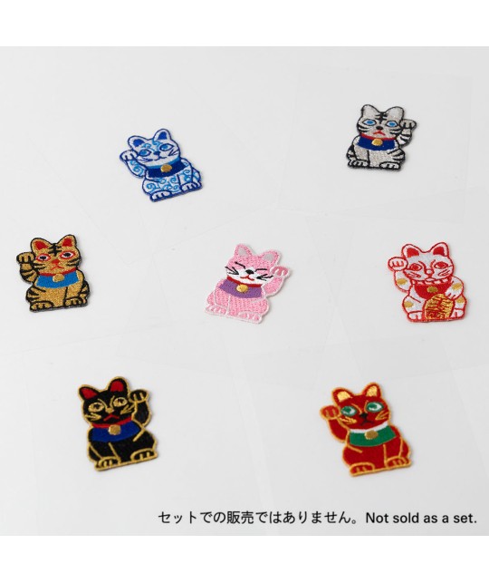 Patch Maneki Neko Rouge