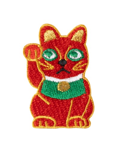 Patch Maneki Neko Rouge