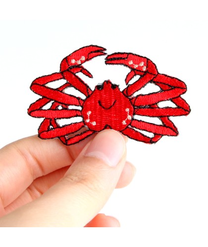 Patch brodé Crabe des neiges