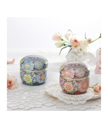 Boite à Thé fleurs