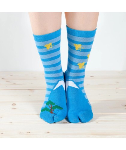 TABI SOCKS - blue fuji