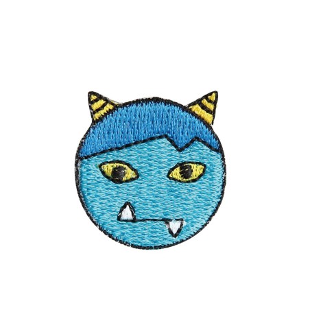 Patch brodé Ogre bleu