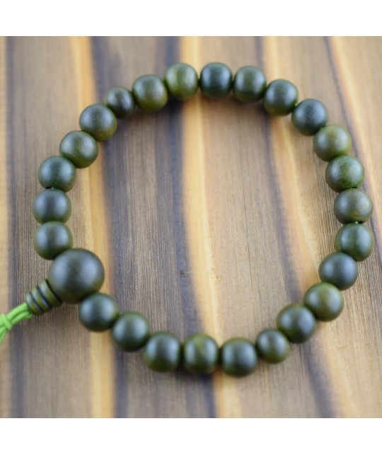 Bracelet en bois Arbre de vie de 7,5 mm