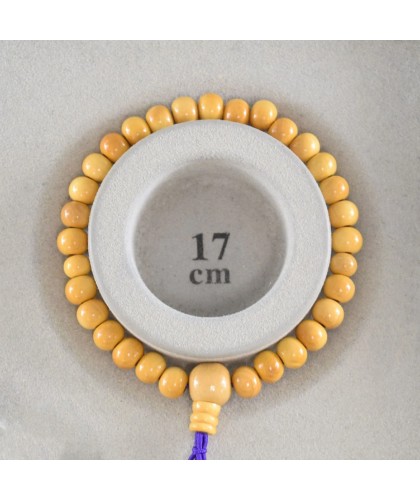 Bracelet en bois de Buis Tsuge de 7 mm