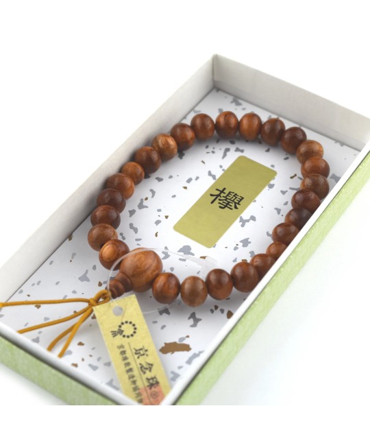 Bracelet en bois Keyaki