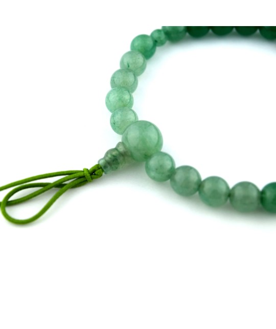Bracelet en jade indien dégradé de 7 mm