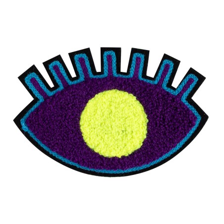 Chenille Patch／Fantôme borgne (violet)