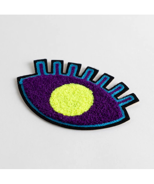 Chenille Patch／Fantôme borgne (violet)