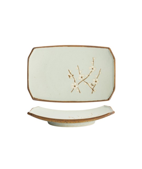 Assiette Sushi Sakura Vert