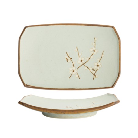 Assiette Sushi Sakura Vert